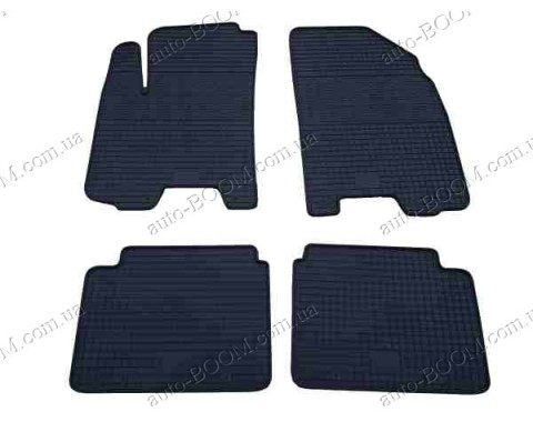 Коврики в салон Chevrolet Aveo 03-11 (POLITERa Lux)