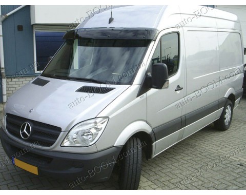 Козырьки на Mercedes Sprinter 06- акрил. на креплении (TUR)