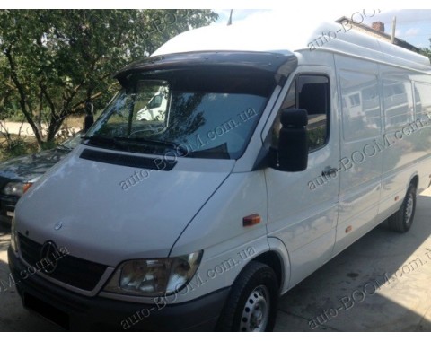 Козырьки на Mercedes Sprinter 95-06 акрил. на креплении (TUR)