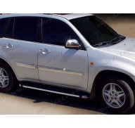 Молдинги дверей Chery Tiggo 05-13 4шт нерж (Omsaline)