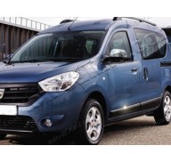 Молдинги дверей Renault Dokker 12- 4шт нерж (Omsaline)