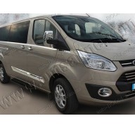 Молдинги дверей Ford Transit Custom 12- 5шт нерж (Omsaline)