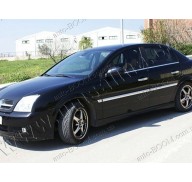 Молдинги дверей Opel Vectra C 02-08 4шт нерж (Omsaline)