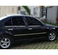 Молдинги дверей VW Bora 98-05 4шт нерж (Omsaline)