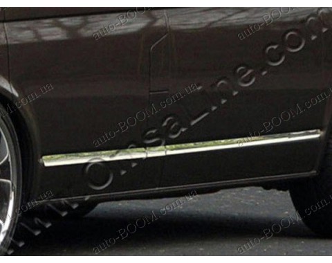 Молдинги дверей VW T5 10- короткая база, 5шт нерж (Omsaline)