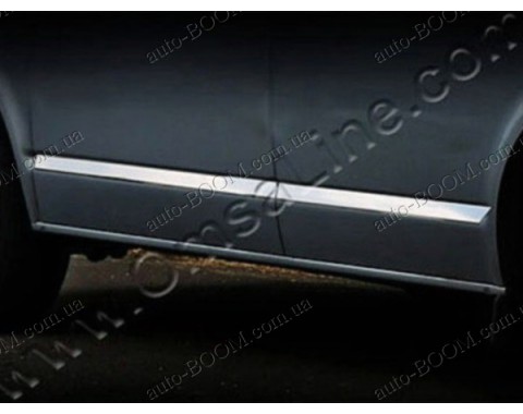 Молдинги дверей VW T5 Multivan 10- короткая база, 5шт нерж (Omsaline)