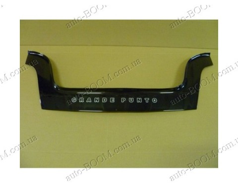 Дефлектор капота Fiat Grande Punto 05- (Vip Tuning)