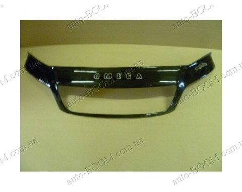Дефлектор капота Opel Omega B 99-03 решетка (Vip Tuning)
