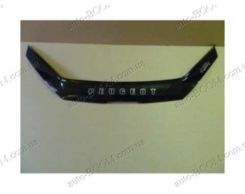 Дефлектор капота Peugeot 206 98- (Vip Tuning)