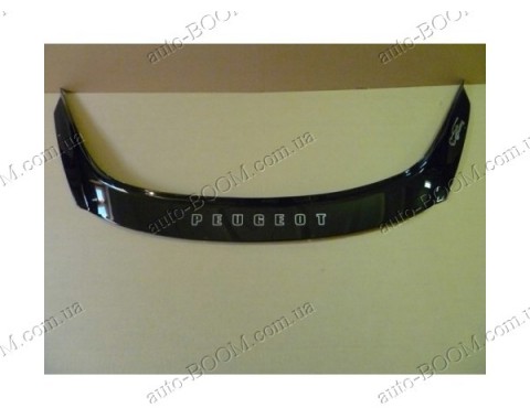 Дефлектор капота Peugeot 207 06-12 (Vip Tuning)