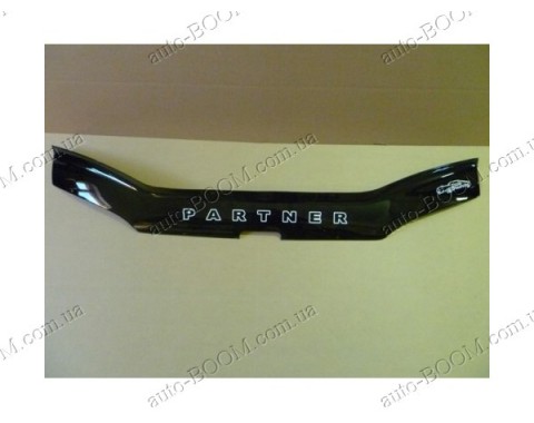 Дефлектор капота Peugeot Partner 96-02 (Vip Tuning)