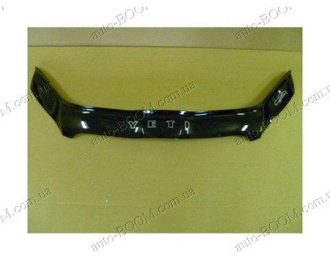 Дефлектор капота Skoda Yeti 09- (Vip Tuning)