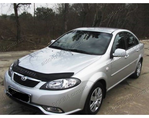 Дефлектор капота Daewoo Gentra 13- (Vip Tuning)