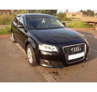 Дефлектор капота на Audi A3 05-12 темная (Sim)