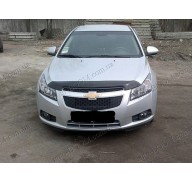 Дефлектор капота на Chevrolet Cruze 08- (Sim)