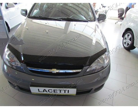 Дефлектор капота на Chevrolet Lacetti 04- хетчбек (Sim)