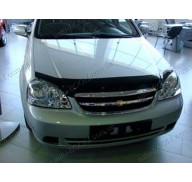 Дефлектор капота на Chevrolet Lacetti 04- (Sim)
