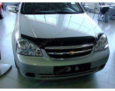 Дефлектор капота на Chevrolet Lacetti 04- универсал (Sim)