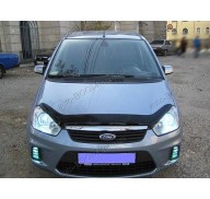 Дефлектор капота на Ford C-Max 07-10 (Sim)