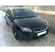 Дефлектор капота на Ford Focus 2 05-08 (Sim)