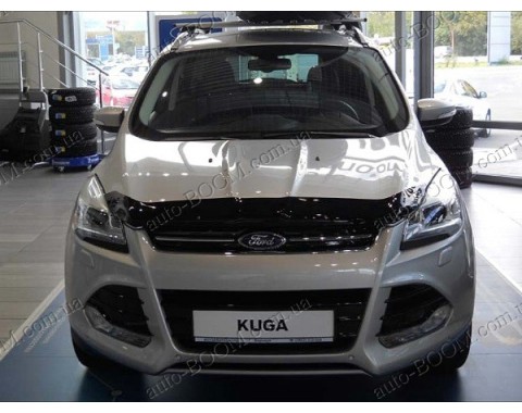 Дефлектор капота на Ford Kuga 12- (Sim)