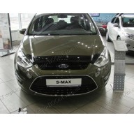 Дефлектор капота на Ford S-Max 10- темная (Sim)