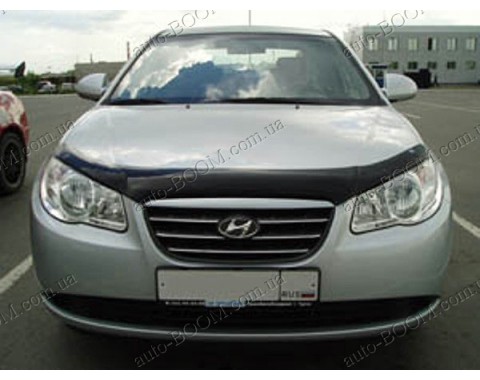 Дефлектор капота на Hyundai Elantra 4 06-11 (Sim)
