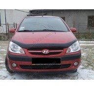 Дефлектор капота на Hyundai Getz 05-11 (Sim)