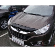 Дефлектор капота на Hyundai ix35 10- (Sim)