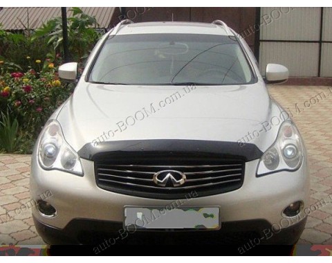 Дефлектор капота на Infiniti EX35 07- (Sim)