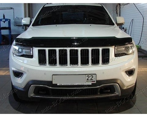 Дефлектор капота на Jeep Grand Cherokee 10- (Sim)