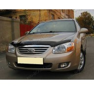 Дефлектор капота на Kia Cerato 06-09 (Sim)
