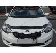 Дефлектор капота на Kia Cerato 3 13- (Sim)