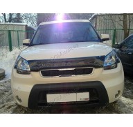 Дефлектор капота на Kia Soul 08-15 (Sim)