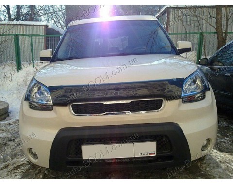 Дефлектор капота на Kia Soul 08-15 (Sim)