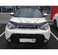 Дефлектор капота на Kia Soul 14- (Sim)