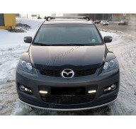 Дефлектор капота на Mazda CX-7 06-12 (Sim)