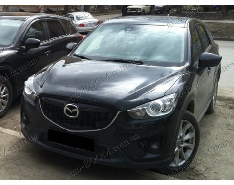 Дефлектор капота на Mazda CX-5 12- (Sim)