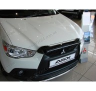 Мухобойка короткая на Mitsubishi ASX 10-12 (Sim)
