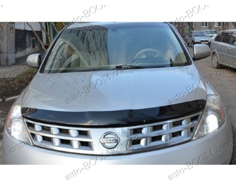 Дефлектор капота на Nissan Murano 02-08 (Sim)