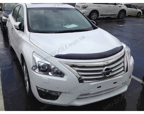 Дефлектор капота на Nissan Teana 13- (Sim)