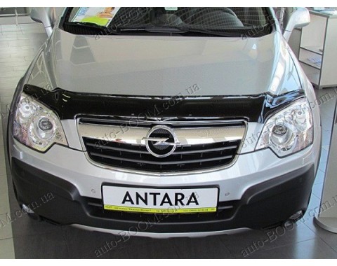 Дефлектор капота на Opel Antara 06- (Sim)
