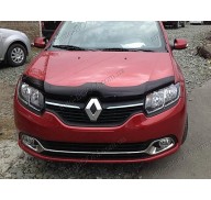 Дефлектор капота на Renault Logan 2 13- (Sim)