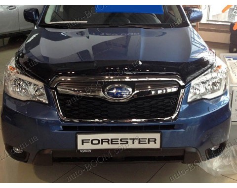 Дефлектор капота на Subaru Forester 4 12- (Sim)