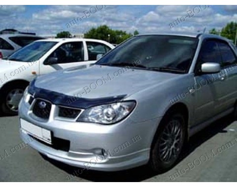 Дефлектор капота на Subaru Impreza 3 07-09 (Sim)