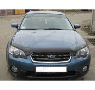 Дефлектор капота на Subaru Legacy 4 04-06 (Sim)