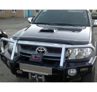 Дефлектор капота на Toyota Hilux 7 04-11 (Sim)