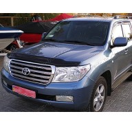 Дефлектор капота на Toyota Land Cruiser 200 08- (Sim)