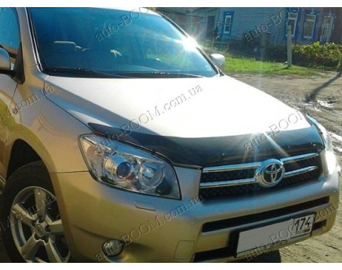 Дефлектор капота на Toyota RAV4 3 05-10 (Sim)