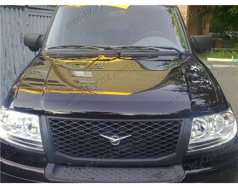 Дефлектор капота на УАЗ Патриот 3163 (Sim)